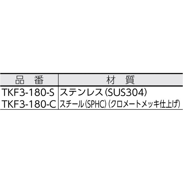 トラスコ中山 TKF3-180-S TRUSCO フラットバーF38L ステンレス L1800 5本組 - 2