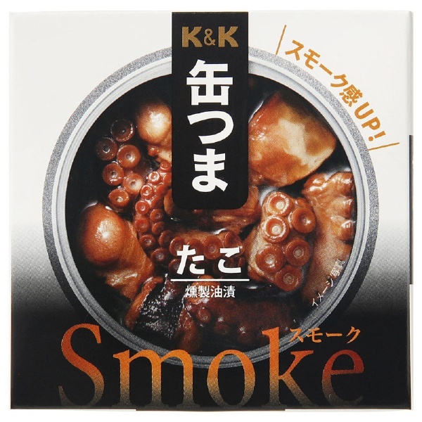KK　缶つま　50g【おつまみ・食品】　Smoke　たこ　缶つま　通販