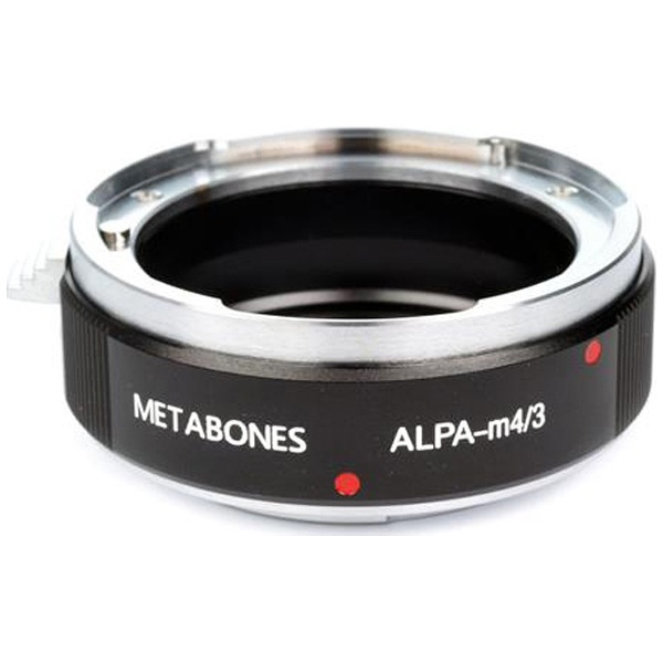 METABONES マイクロフォーサーズ ALPA(アルパ)アダプター（ブラック