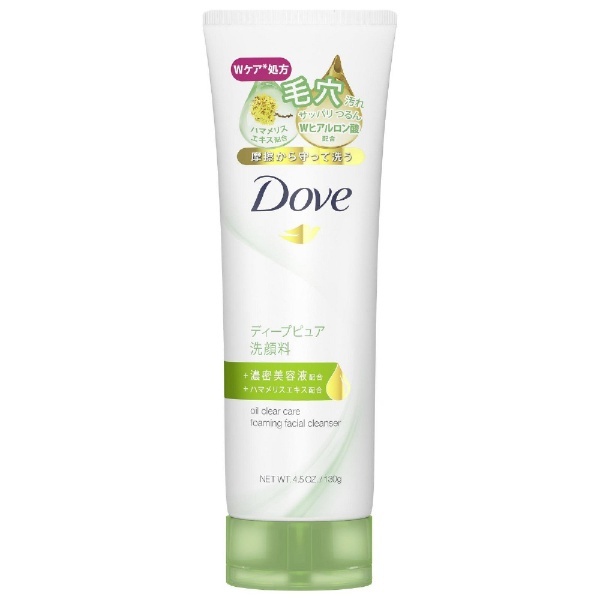 Dove（ダヴ）ディープピュア 洗顔料 130g［洗顔フォーム］ ディープピュア ユニリーバＪＣＭ｜Unilever 通販