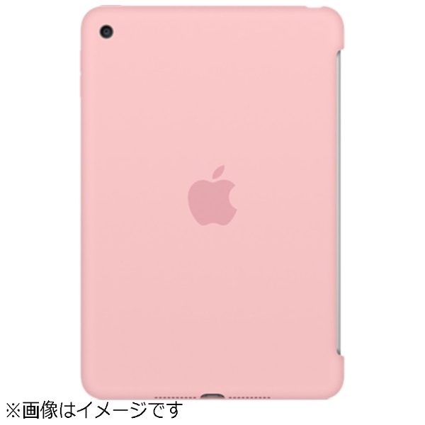 Apple純正iPadmini4用シリコンケース MLD52FE/A ピンク②