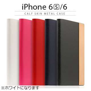 iPhone 6s^6p 蒠^@Calf Skin Metal Case@zCg@SLG Design@SD6670iP6S