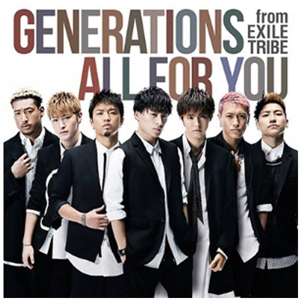 GENERATIONS from EXILE TRIBE/ALL FOR YOUDVDա CD