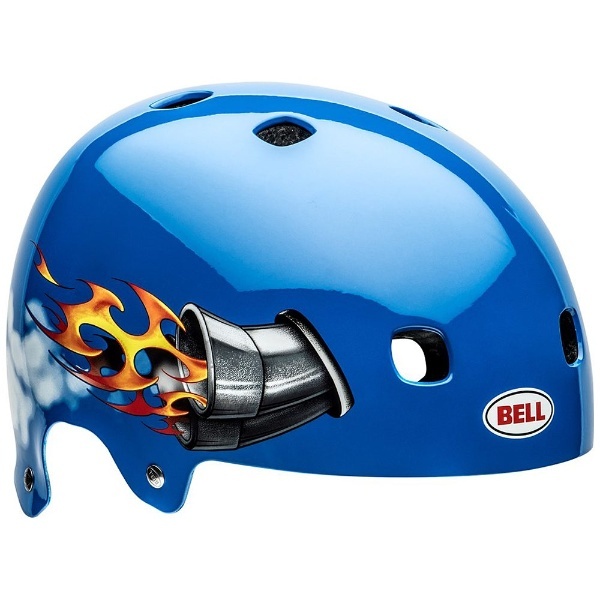 子供用ヘルメット SEGMENT JR（ブルーニトロ/49～53cm） 7056538 BELL｜ベル 通販