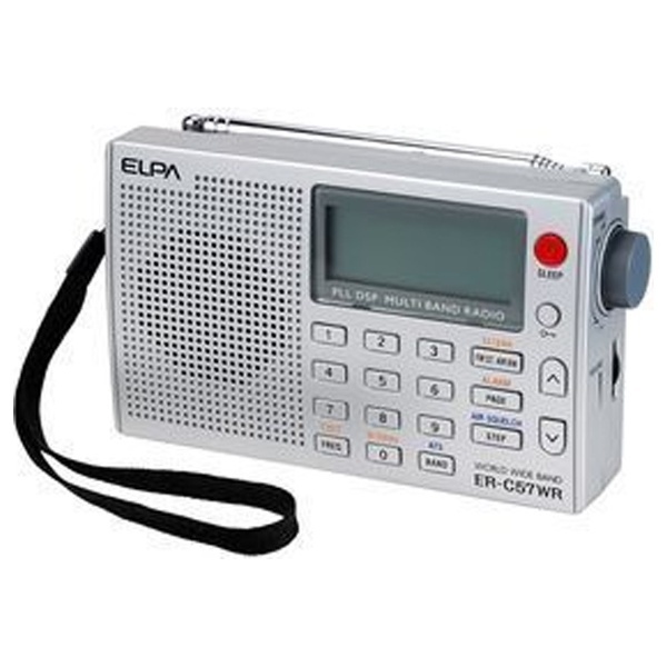 携帯ラジオ ER-C57WR 超安い AM 期間限定 FM 長波 短波 ワイドFM対応