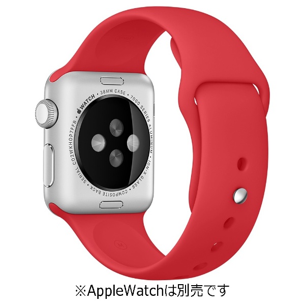Apple Watch 38mm ケース用（PRODUCT）REDスポーツバンド MLD82FE/A 