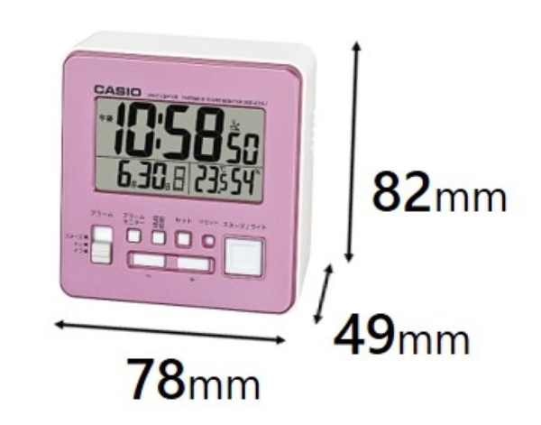 新品CASIOウエーブセプター・ピンク＆置時計時計