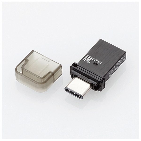 USBメモリ (Chrome/iPadOS/iOS/Mac/Windows11対応) ブラック MF-CAU3116GBK [16GB /USB  TypeA＋USB TypeC /USB3.1 /キャップ式] エレコム｜ELECOM 通販