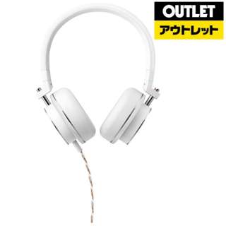 [奥特莱斯商品] 头戴式耳机白H500MW[φ3.5mm小型插头][生产完毕物品]