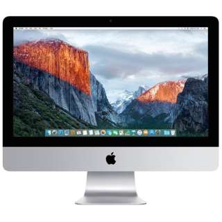 iMac 21.5C`f[2015N/HDD 1TB/ 8GB/1.6GHz2RA Core i5]MK142J/A