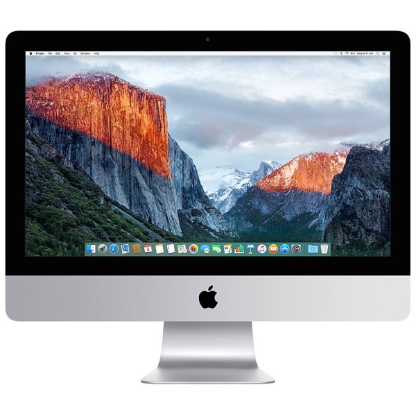 iMac 21.5インチ Retina 4Kディスプレイモデル[2015年/HDD 1TB/メモリ 
