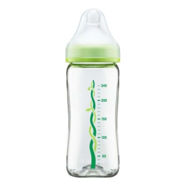 [豆斯塔克]奶瓶婴儿想尝试的舌头240ml[奶瓶、乳头]_2