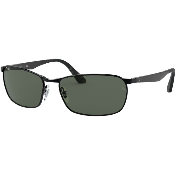 RB3534 002 59mm ブラック/グリーン レイバン｜RayBan 通販 | ビックカメラ.com