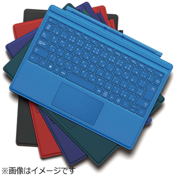 【純正】 Surface Pro 4用　タイプカバー　シアン　QC7-00071