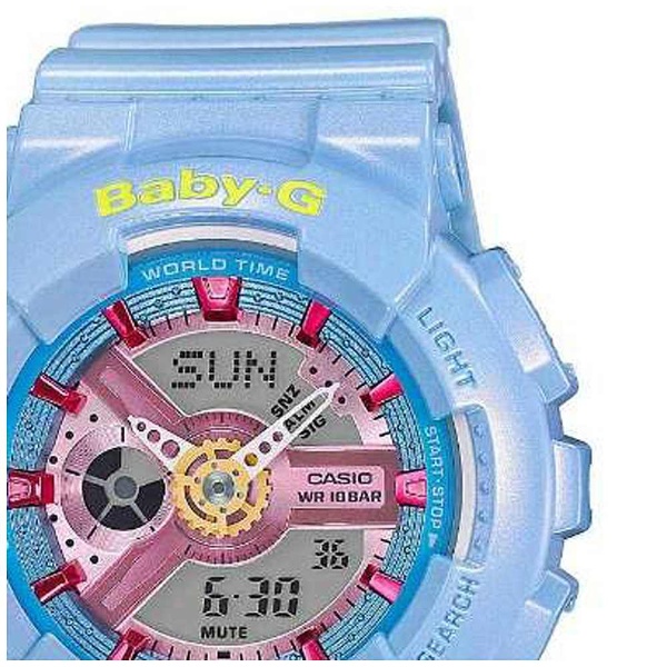 ベイビージー BABY-G 腕時計 水色 BA-110CA-2AJFご一考ください 
