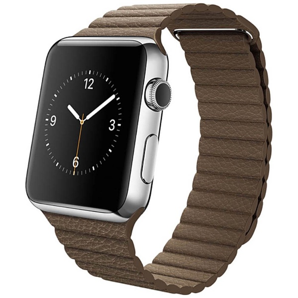 毎日特売Apple Watch 42mmレザーループ Lサイズ 腕時計(デジタル)