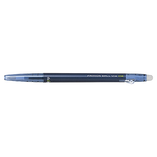 ゲルインキボールペン 完売 フリクションボールスリム038 ブルーブラック 売り出し インキ色：ブルーブラック LFBS-18UF-BB ノック式消えるボールペン