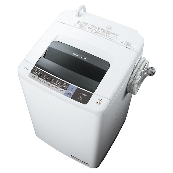 NW-8WY-W 全自動洗濯機 白い約束 ピュアホワイト [洗濯8.0kg /乾燥機能