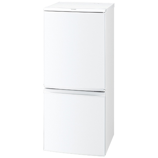 SJ-D14B-W 冷蔵庫 ホワイト系 [2ドア /右開き/左開き付け替えタイプ /137L] 【お届け地域限定商品】