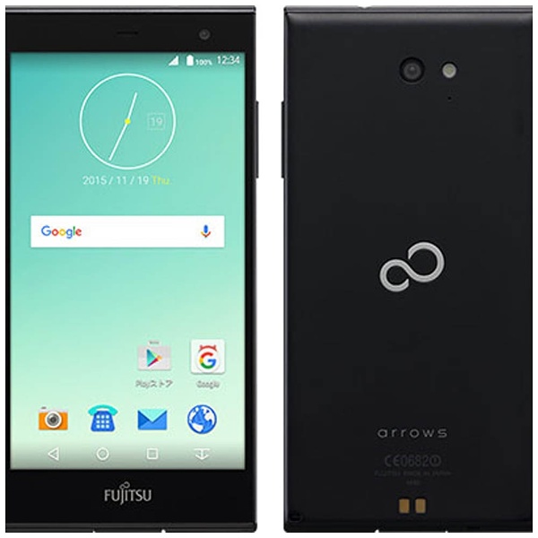 arrows M02 ブラック「FARM06006」 Android 5.1・5型・メモリ/ストレージ： 2GB/16GB nanoSIMx1　 SIMフリースマートフォン