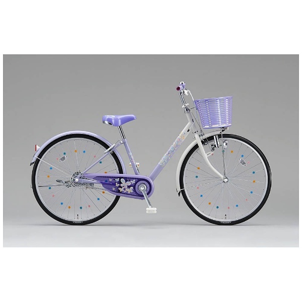 22型 子供用自転車 エコパル（ラベンダー/シングルシフト） EP205 【キャンセル・返品不可】
