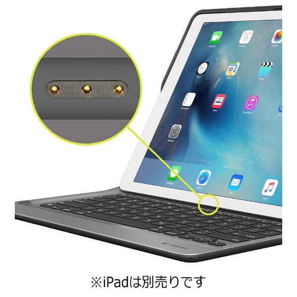 iPad Pro用（12.9インチ） Smart Connector搭載バックライト付き