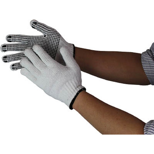おたふく 選べるサイズ スベリ止手袋１２双 ＬＬ ブラック ２０５−ＢＫ−ＬＬ ブランド激安セール会場 本物