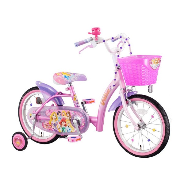 16型 幼児用自転車 プリンセス ブリリアント（ピンク/シングルシフト） 00215 【キャンセル・返品不可】
