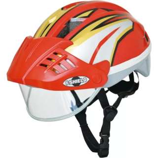 子供用ヘルメット アイシールドヘルメットS(レッド/53～56cm) 3901 22002【4～8歳向け】