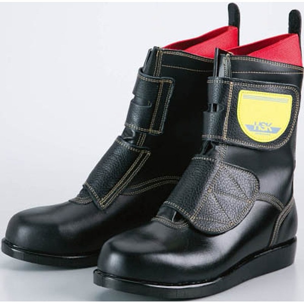 ノサックス 安全靴 舗装靴 HSKマジック JISモデル道路舗装用 HSKマジックJ1 メンズ 黒 26cm(26cm) - 13