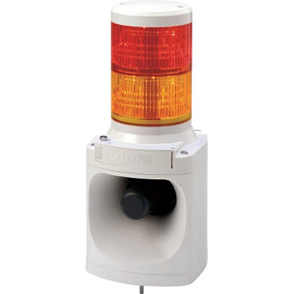 パトライト LED積層信号灯付き電子音報知器 LKEH302FARYG(7514689