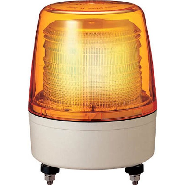 LEDフラッシュ表示灯 パトライト PATLITE LFH-M2-Y Φ100 黄 - 1