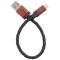 支持iPad/iPad mini/iPhone/iPod的Lightning⇔USB电缆充电、转送(0.15m、玫瑰木材)MFi认证　