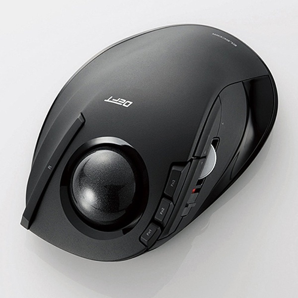 マウス トラックボール DEFT(Windows11対応/Mac) ブラック M-DT1DRBK [光学式 /無線(ワイヤレス) /8ボタン  /USB] エレコム｜ELECOM 通販
