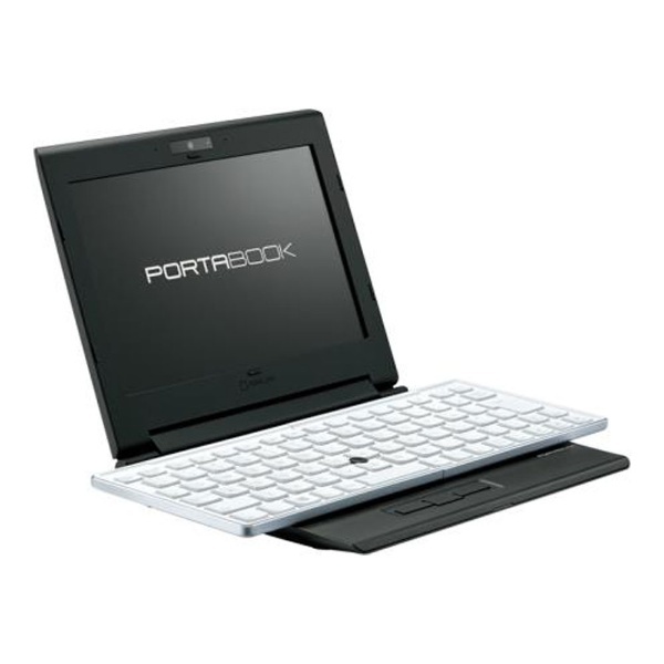 XMC10 ノートパソコン PORTABOOK（ポータブック） クロ [8.0型