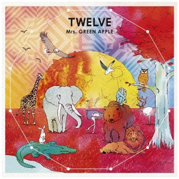 Mrs．GREEN APPLE/TWELVE 通常盤 【CD】