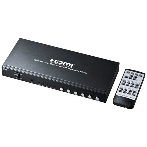 SW-HD41MTV HDMIセレクター [4ポート] サンワサプライ｜SANWA SUPPLY