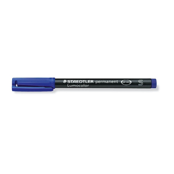 油性マーカー トラスト ルモカラーペン 超極細書きS 線幅 313-3 AL完売しました ブルー 0.4〜0.45mm