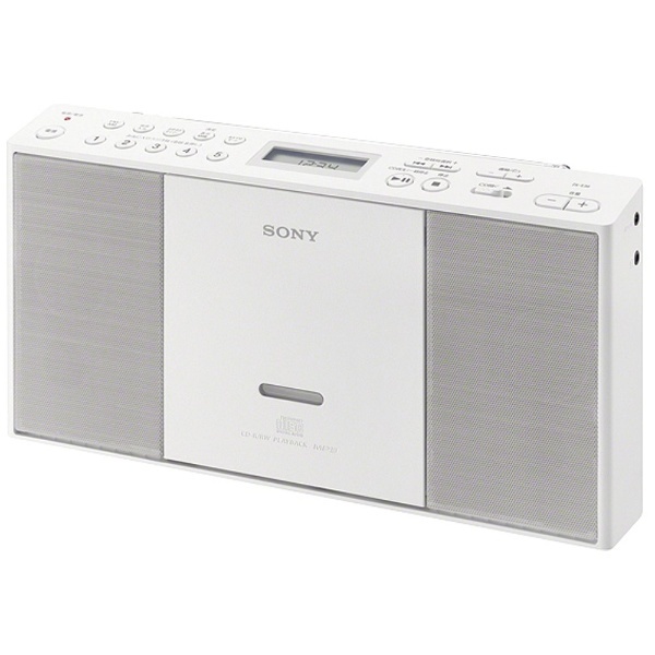 CDラジオ ZS-E30 ホワイト [ワイドFM対応] SONY｜ソニー 通販 | ビックカメラ.com