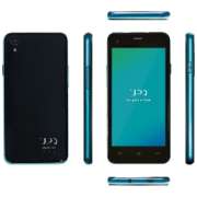 UPQ Phone A01X ブラック「QASP001BKX」 4.5型・メモリ/ストレージ： 1GB/16GB microSIMx2 ドコモ/ソフトバンクSIM対応 SIMフリースマートフォン