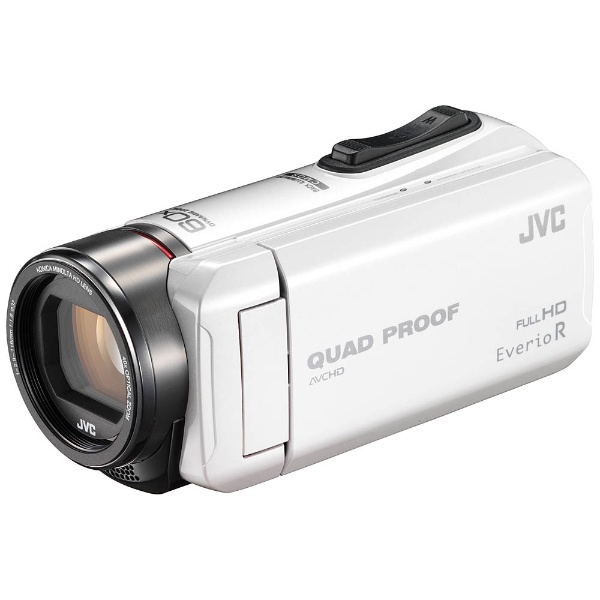 GZ-R400 ビデオカメラ EverioR（エブリオR） パールホワイト [フル ...