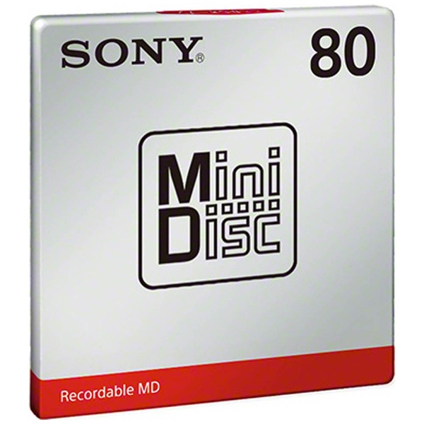 Sony MiniDisc MDW80T 10枚