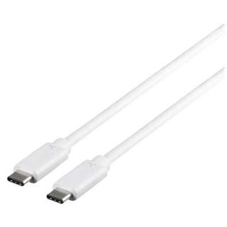 USB-C ⇔ USB-Cケーブル [転送 /1m /USB3.1 Gen1] ホワイト BSUCC31110WH