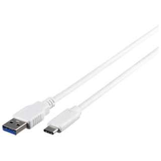 USB-A ⇔ USB-Cケーブル [充電 /転送 /1.0m /USB3.1 Gen1] ホワイト BSUAC31110WH