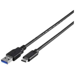 USB-A ⇔ USB-Cケーブル [充電 /転送 /2.0m /USB3.1 Gen1] ブラック BSUAC31120BK