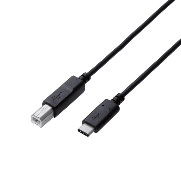 USB-C  USB-B֥ [ /ž /0.5m /USB2.0] ֥å U2C-CB05NBK