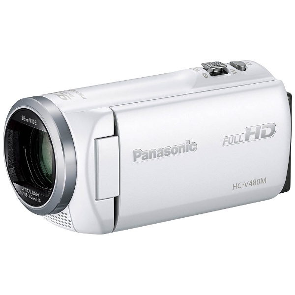 HC-V480M ビデオカメラ ホワイト [フルハイビジョン対応] パナソニック