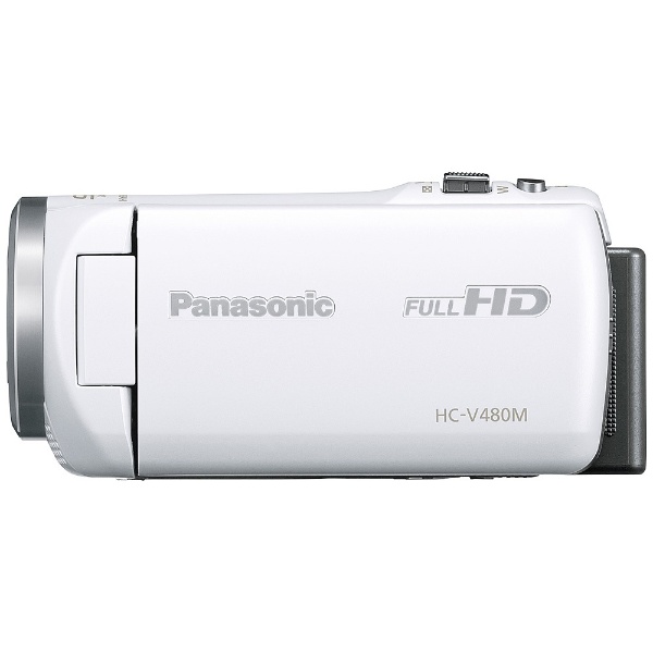 HC-V480M ビデオカメラ ホワイト [フルハイビジョン対応] パナソニック ...