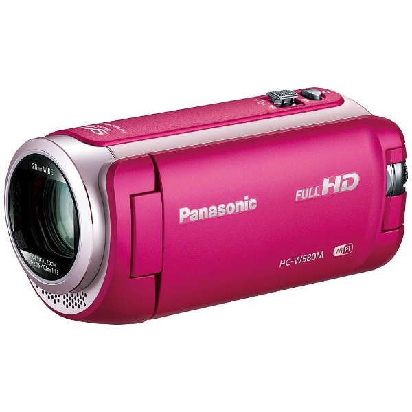 HC-W580M 本命ギフト 当店限定販売 ビデオカメラ ピンク フルハイビジョン対応