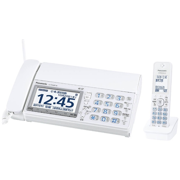 KX-PD600DL-W FAX機 おたっくす ホワイト [子機1台 /普通紙